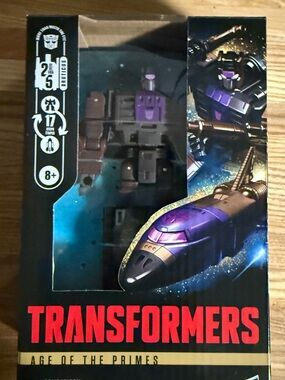 Hasbro Purple and Black Transformers Shuttle Figure